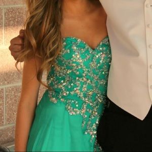 Full length Prom dress